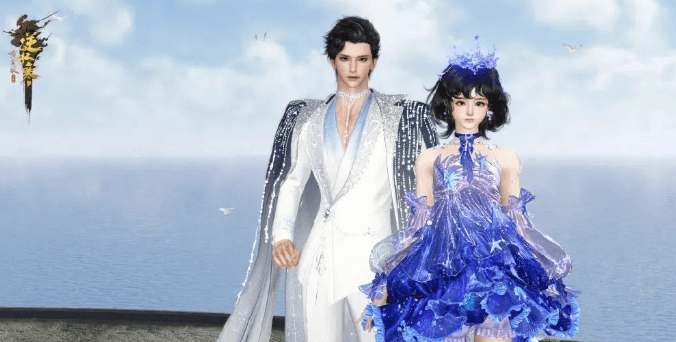 逆水寒全新时装海月漫歌浪漫上线，国外玩逆水寒延迟高如何降低？