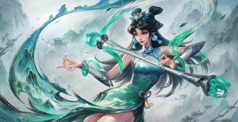 刷到LOL新皮肤时我正熬夜赶工，看到‘熊猫娃娃拉克丝’突然想起留学时卡成PPT的团战