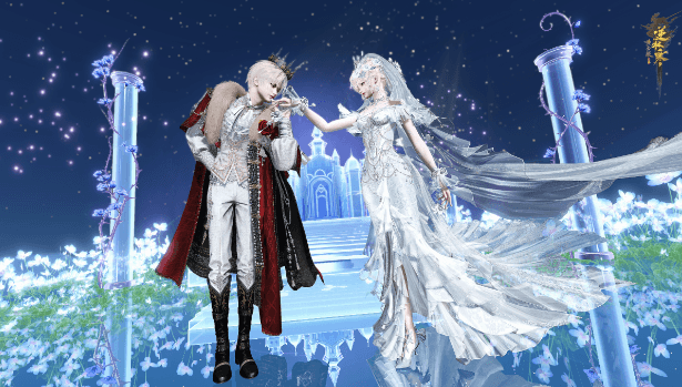 逆水寒全新时装昙月花恋和盛夜星誓即将上线,国外玩逆水寒延迟高?