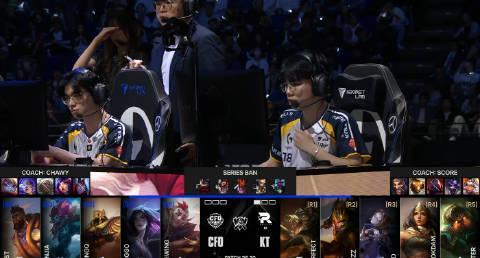 刷到KT零封CFO的赛报时,我正卡在海外看剧的转圈圈里——突然想起当年留学时打国服的痛苦