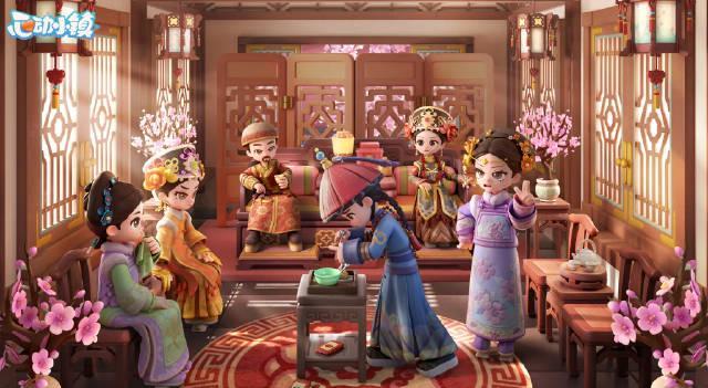 刷到《心动小镇》和《甄嬛传》联动的消息,我连夜给海外闺蜜打电话:这波回忆杀太狠了!