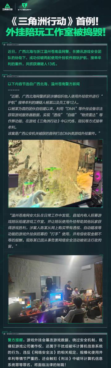 《三角洲行动》外挂陪玩工作室被捣毁!海外玩家如何用Sixfast稳定连接国服?